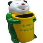 Sx thùng rác chim cánh cụt và con thú cho trường học và công viên – quận 6